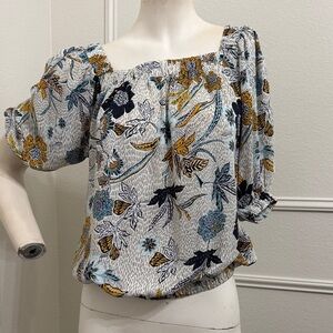 Evereve Multicolor Floral Blouse